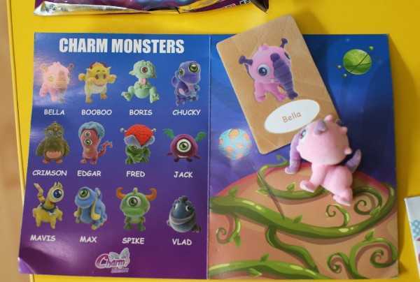 Charm collections: забавные монстрики lovely charm monsters, обзор коллекции