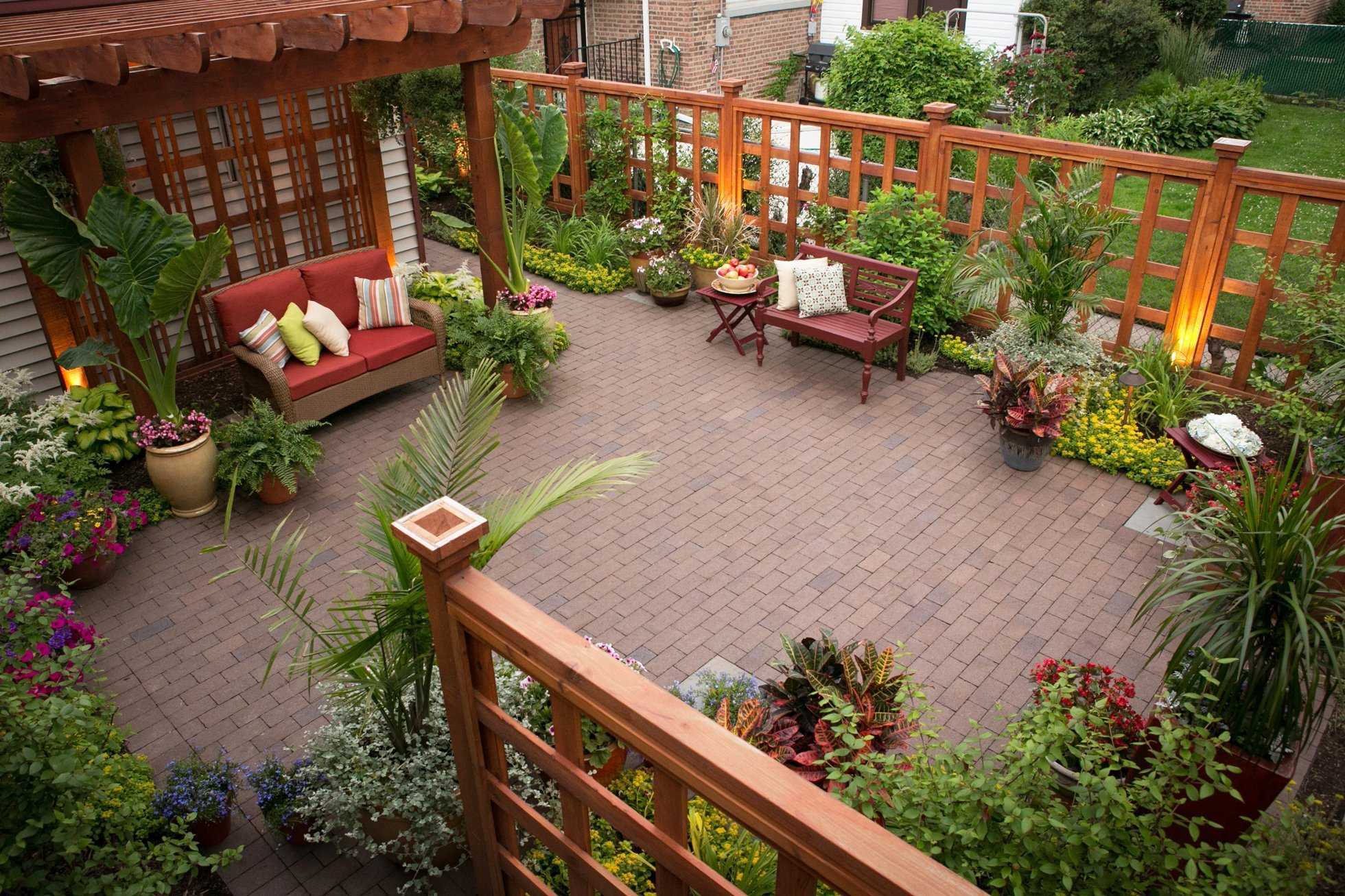 Ландшафтный дизайн дачного участка: топ-50 фото двора у загородного дома
