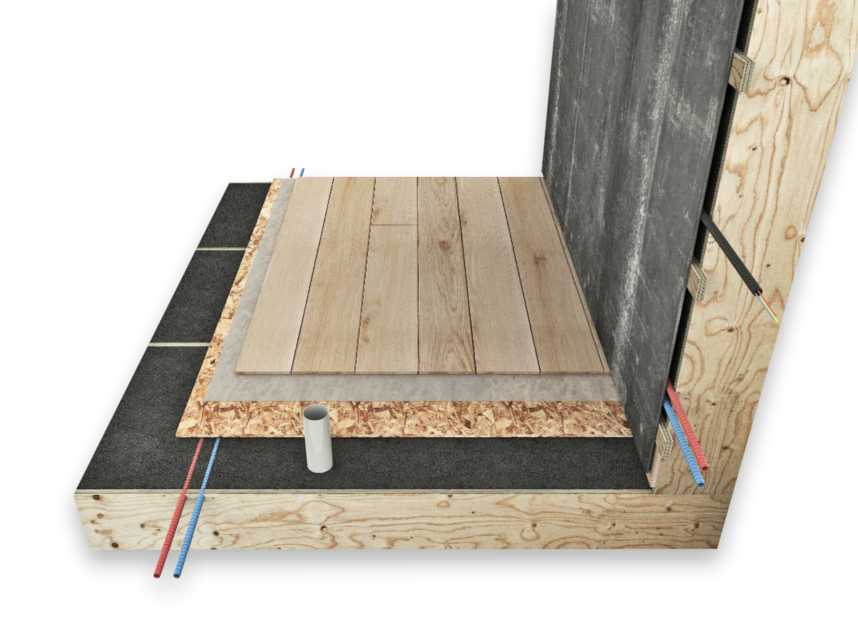 Душевые кабины в деревянном доме: как сделать в частной постройке своими руками изоляцию пола, стен, потолков, фото ванной комнаты