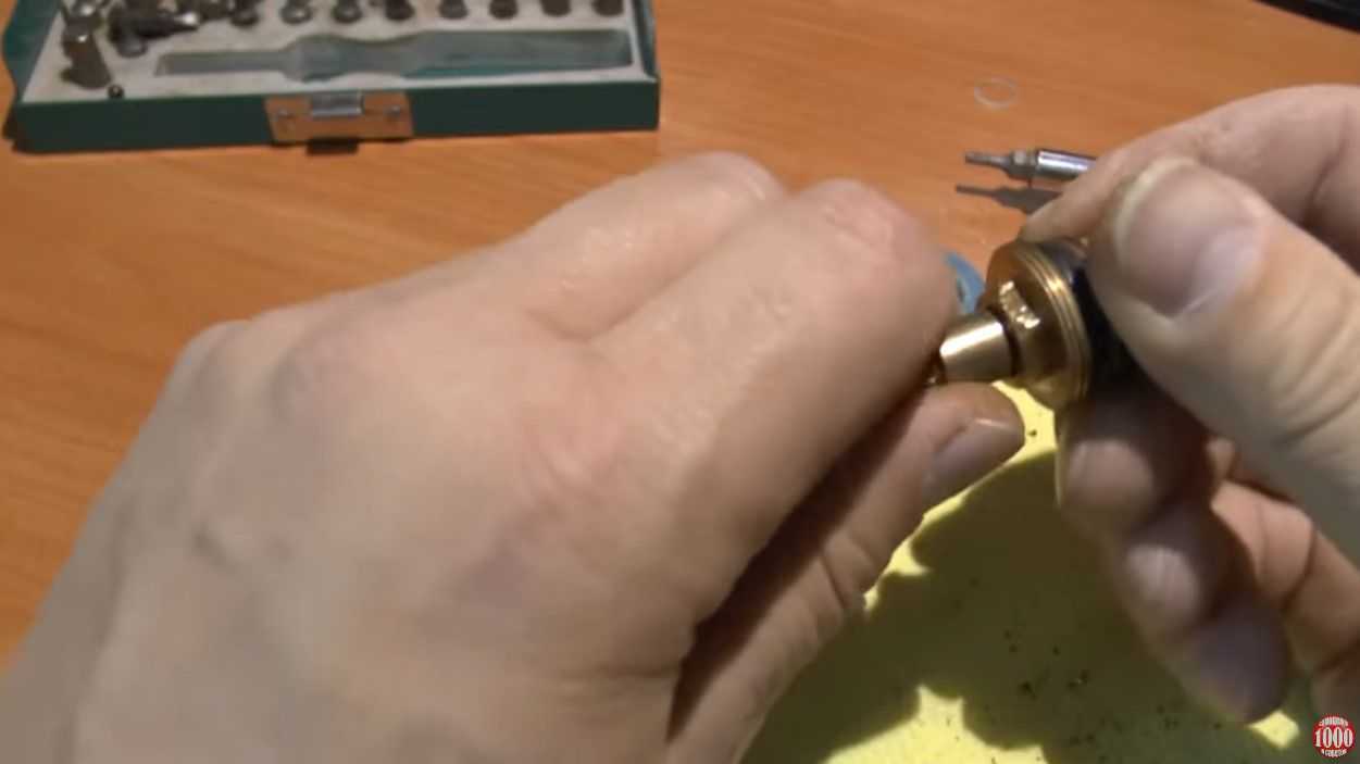 Ремонт керамической кран-буксы своими руками, советы как снять маховик