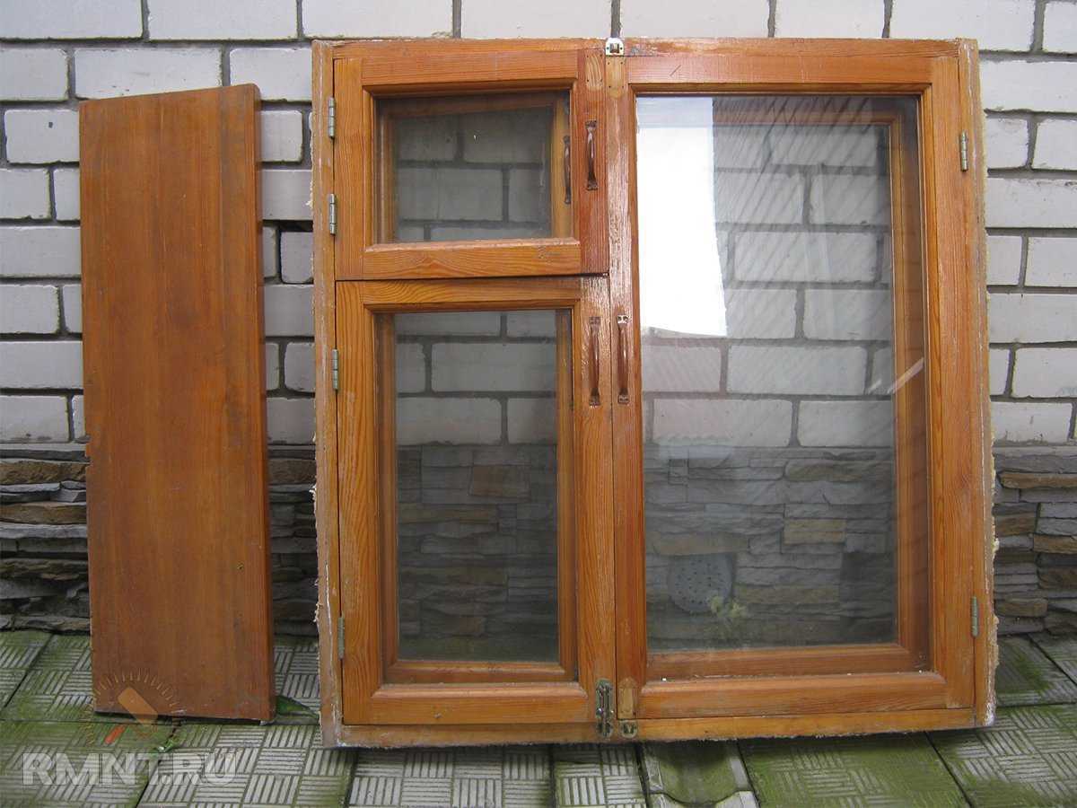 Деревянные двойные окна в квартиры старого фонда!