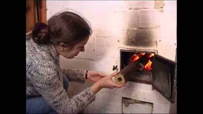 Как топить печь брикетами: инструкция и советы