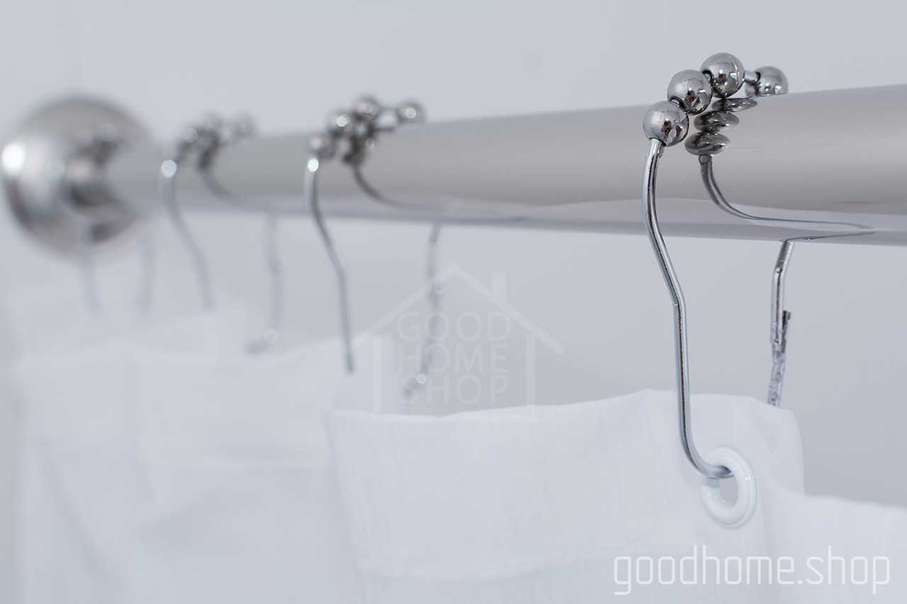 Шторка для ванной (тканевая): непромокаемая занавеска, особенности материала