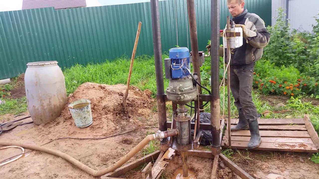 Особенности гидробурения скважины для воды своими руками