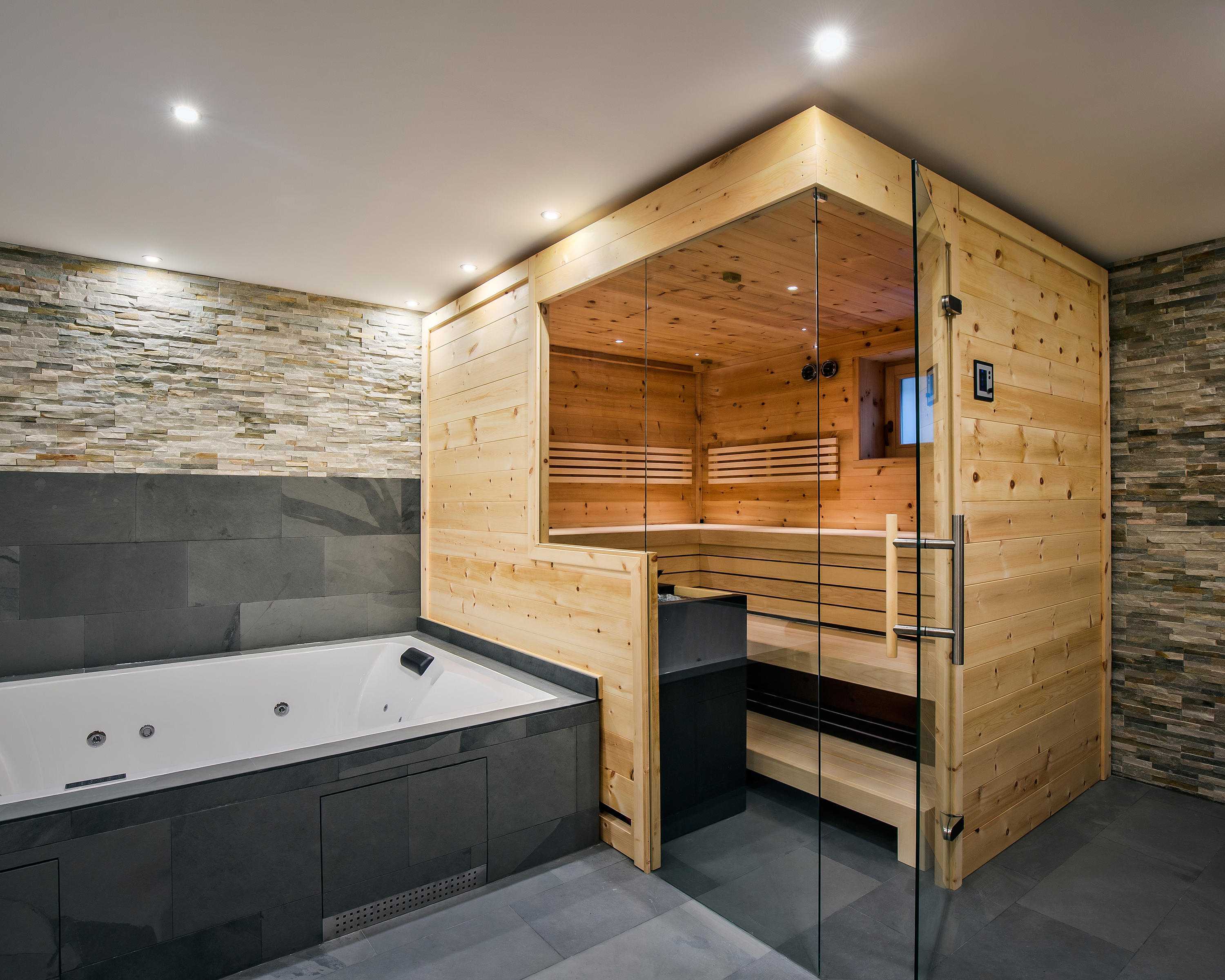 Сауна в квартире в ванной комнате: как обустроить зону для банных процедур
