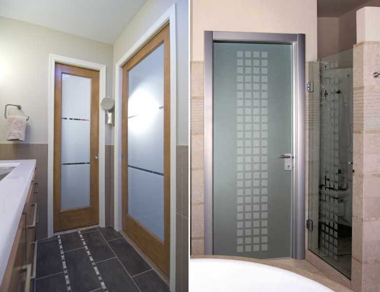 Какие двери лучше ставить в ванную комнату - советы по выбору