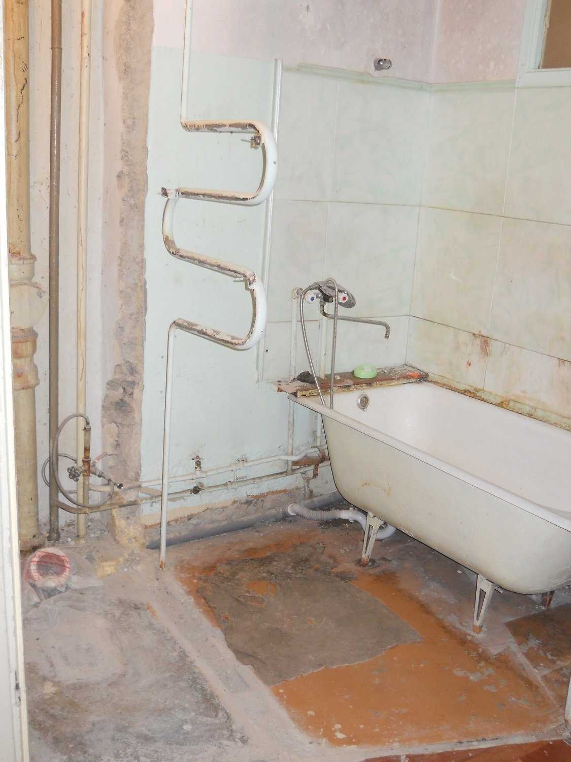 Предполагаемые этапы ремонта ванной комнаты | elektriksan.ru