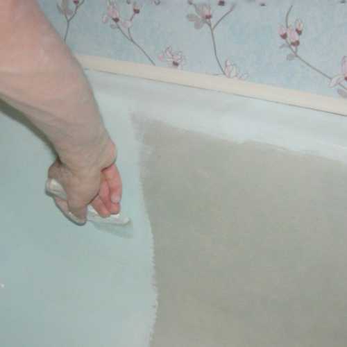 Как восстановить эмаль на чугунной ванне своими руками: способы реставрации
