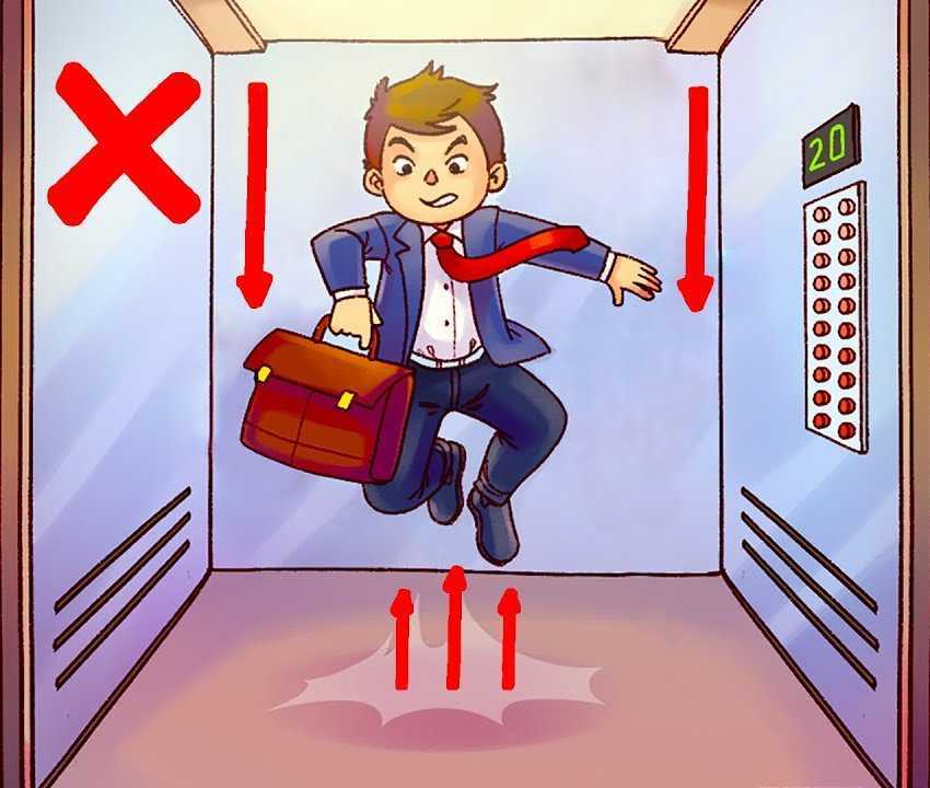 Почему нельзя прыгать в лифте: факты и мифы