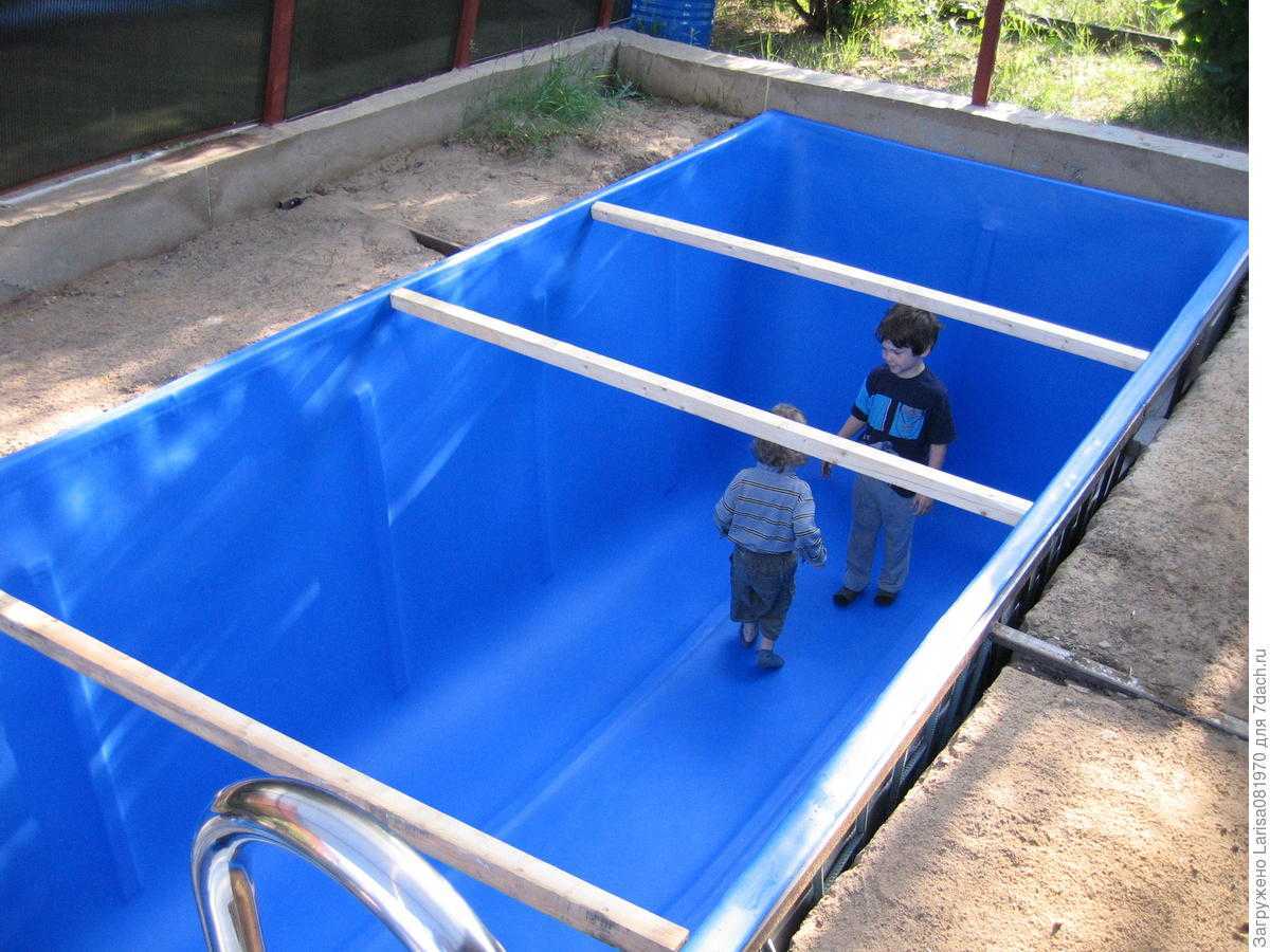 Пошаговая инструкция, как сделать бассейн своими руками в домашних условиях