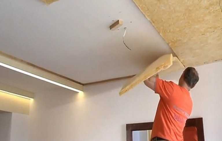Шумоизоляция потолка в квартире своими руками: пошаговая инструкция