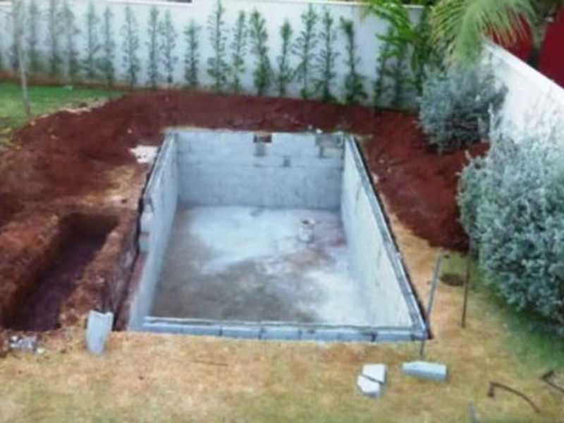 Бассейн из бетона своими руками – пошаговая инструкция