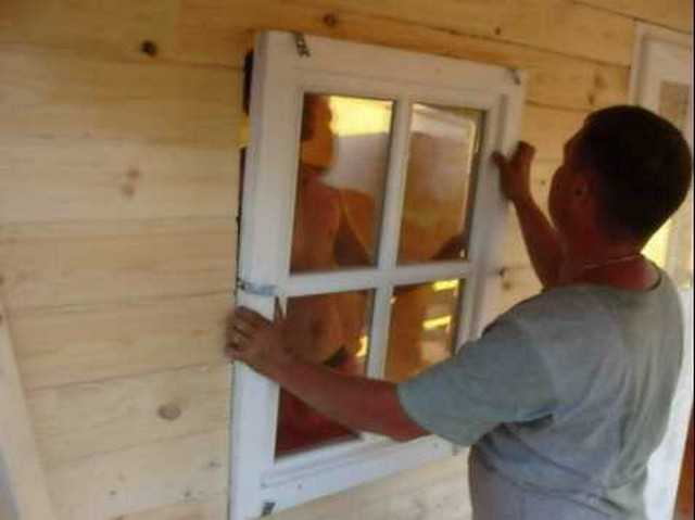Как установить окно своими руками - строительство