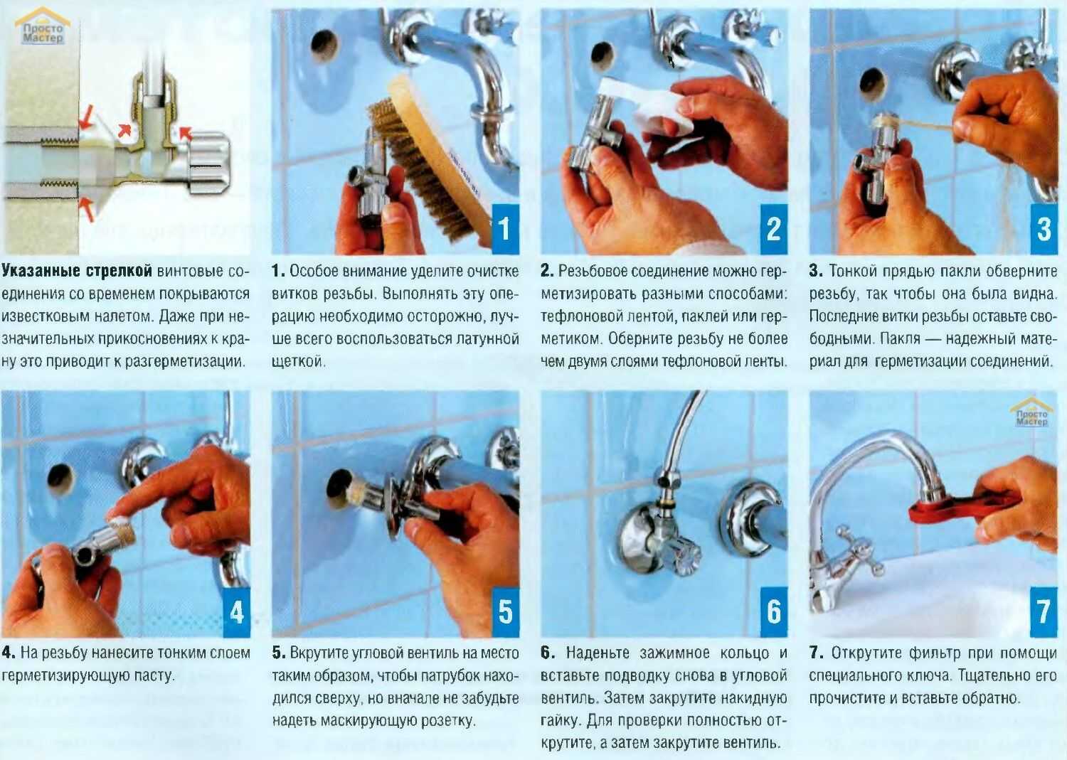Как заменить смеситель в ванной: пошаговая инструкция по замене своими руками
