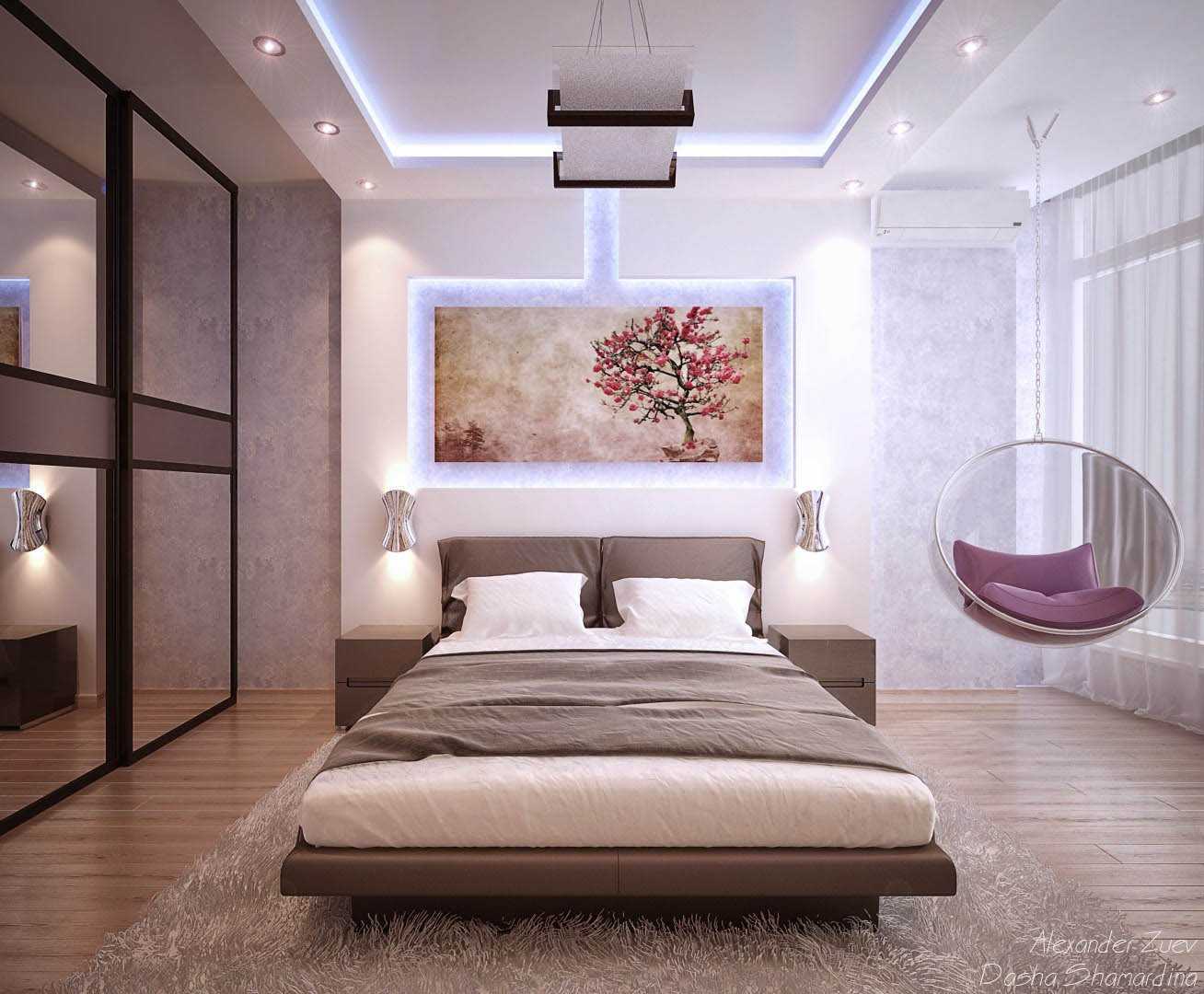 Дизайн спальни - фото 2018 современные идеи и модные тенденции