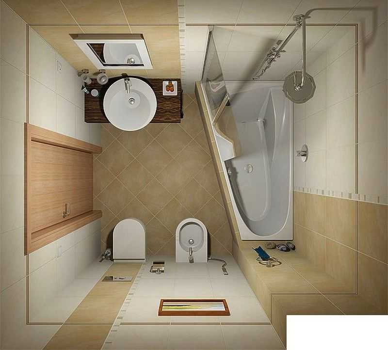 Планировка ванной разных размеров: схемы расположения сантехники и мебели