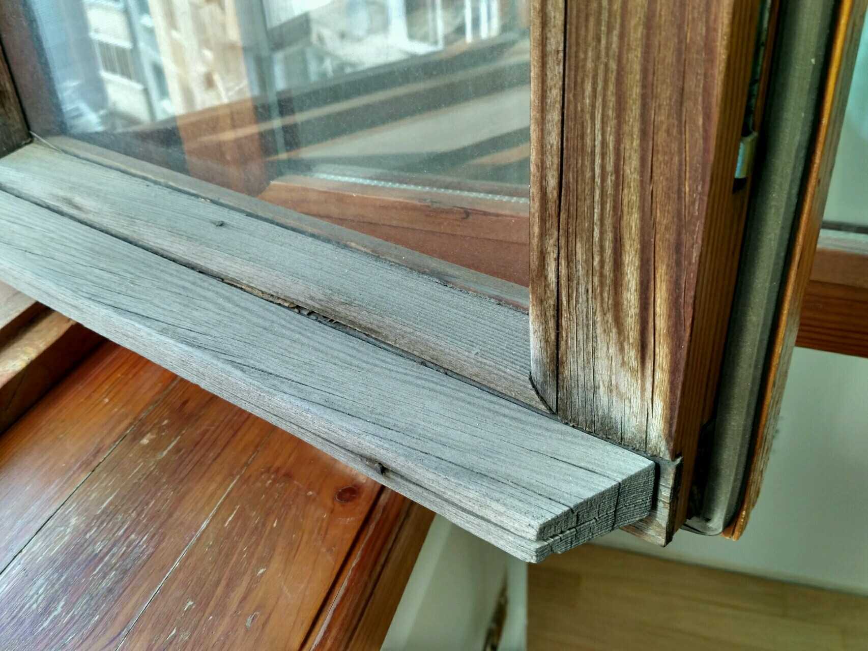 Как красить окна деревянные с облупленной краской