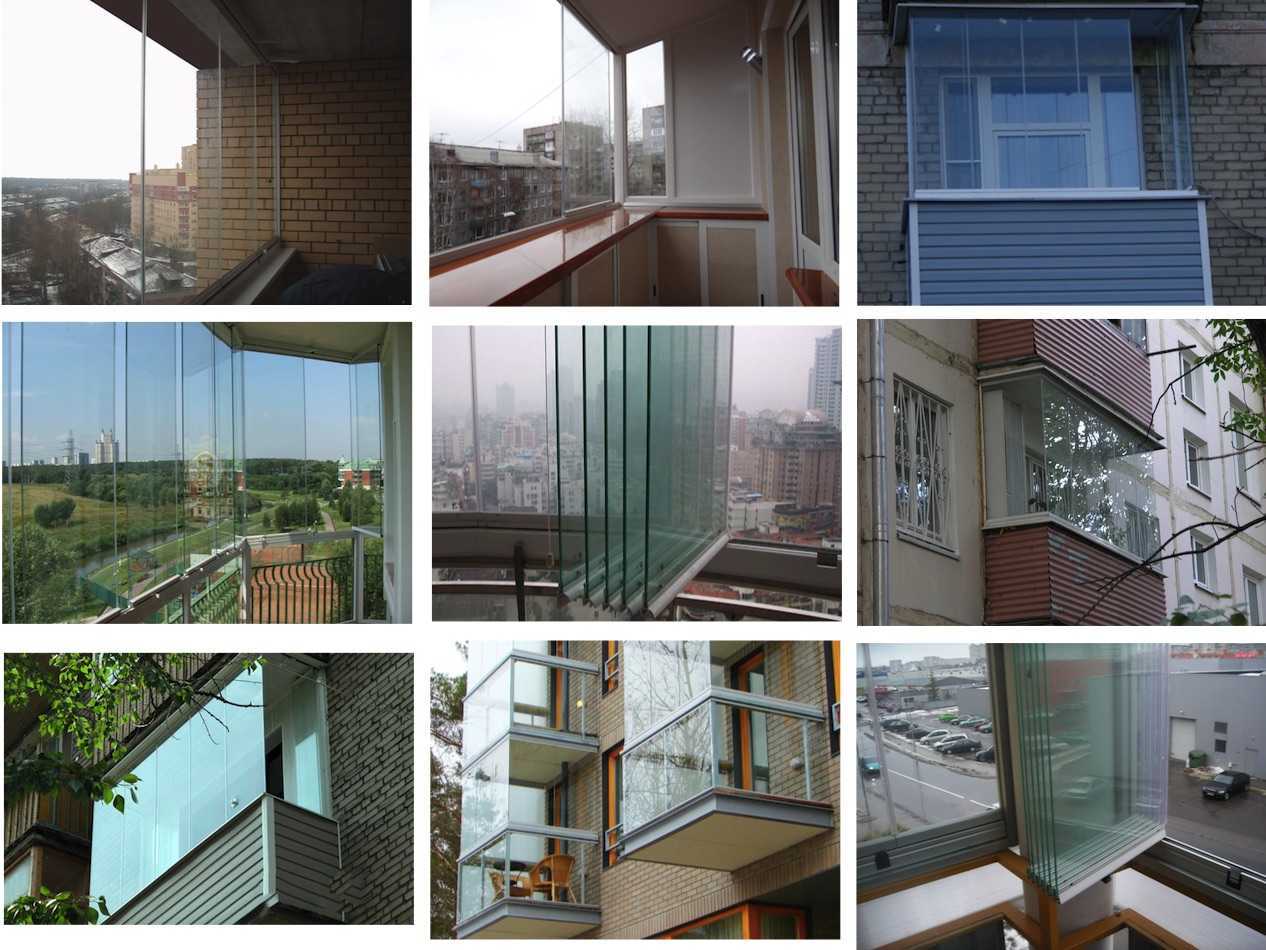 Безрамное остекление балконов: характеристика стекла, плюсы и минусы