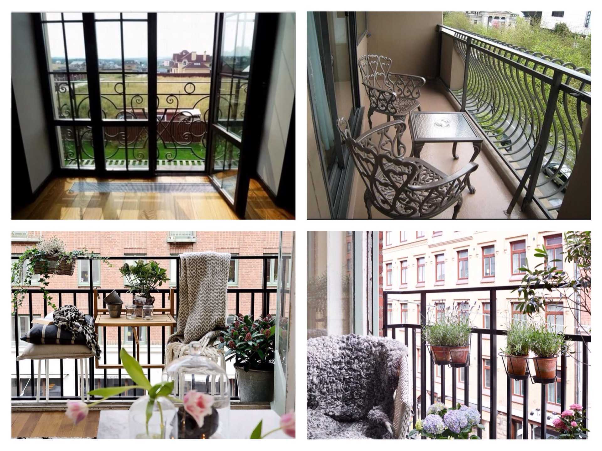 100 фото идей стильного оформления французского балкона внутри и снаружи