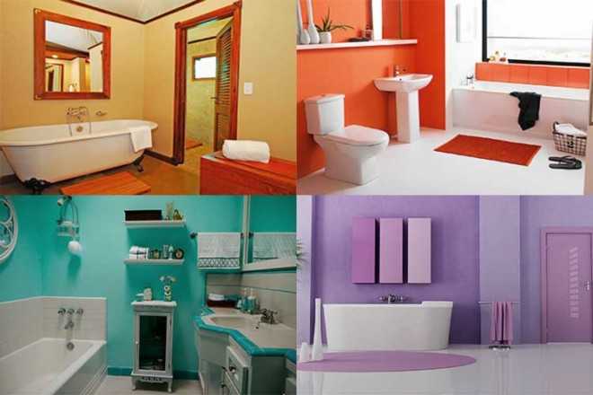 Крашеные стены в ванной комнате. как покрасить ванную комнату своими руками: выбор материалов, технология, идеи дизайна