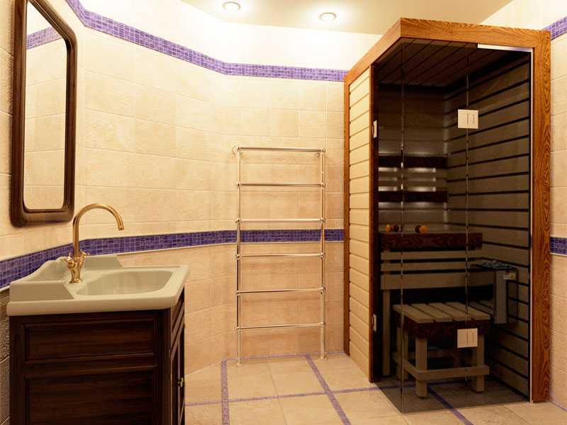 Мини-сауны для квартиры в ванной