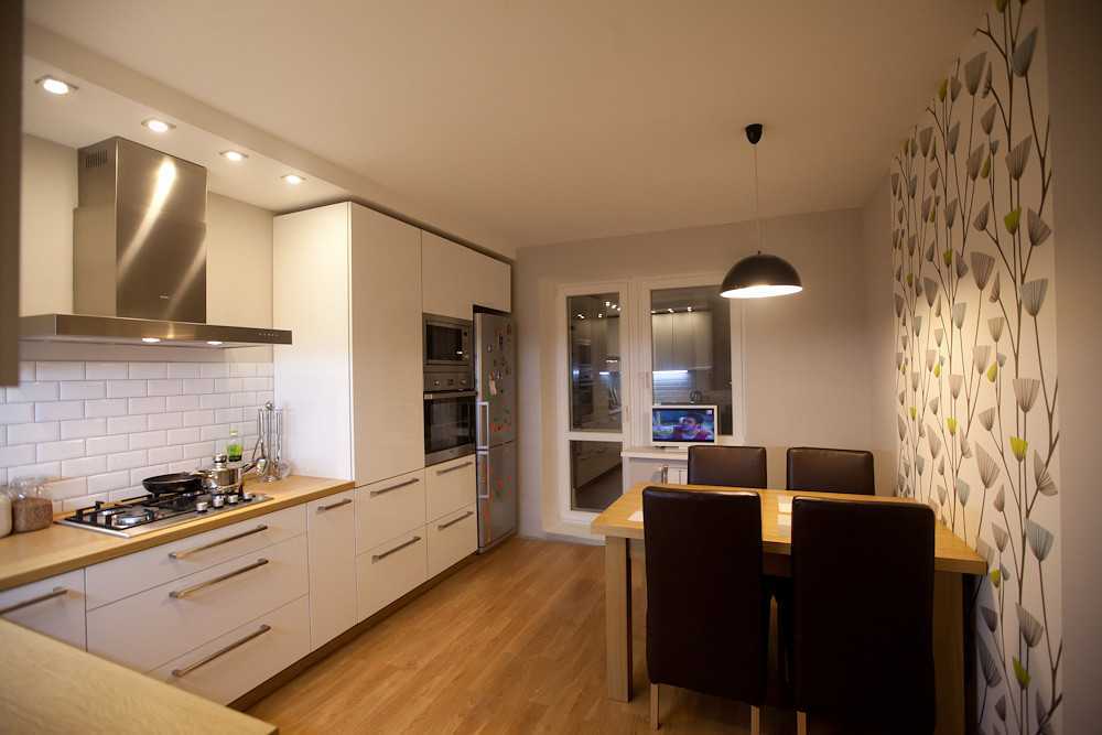Дизайн кухни-гостиной 14 кв м: 40 фото
