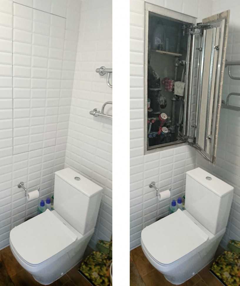 Люк для ванной комнаты под плитку: существующие виды и выбор устройства