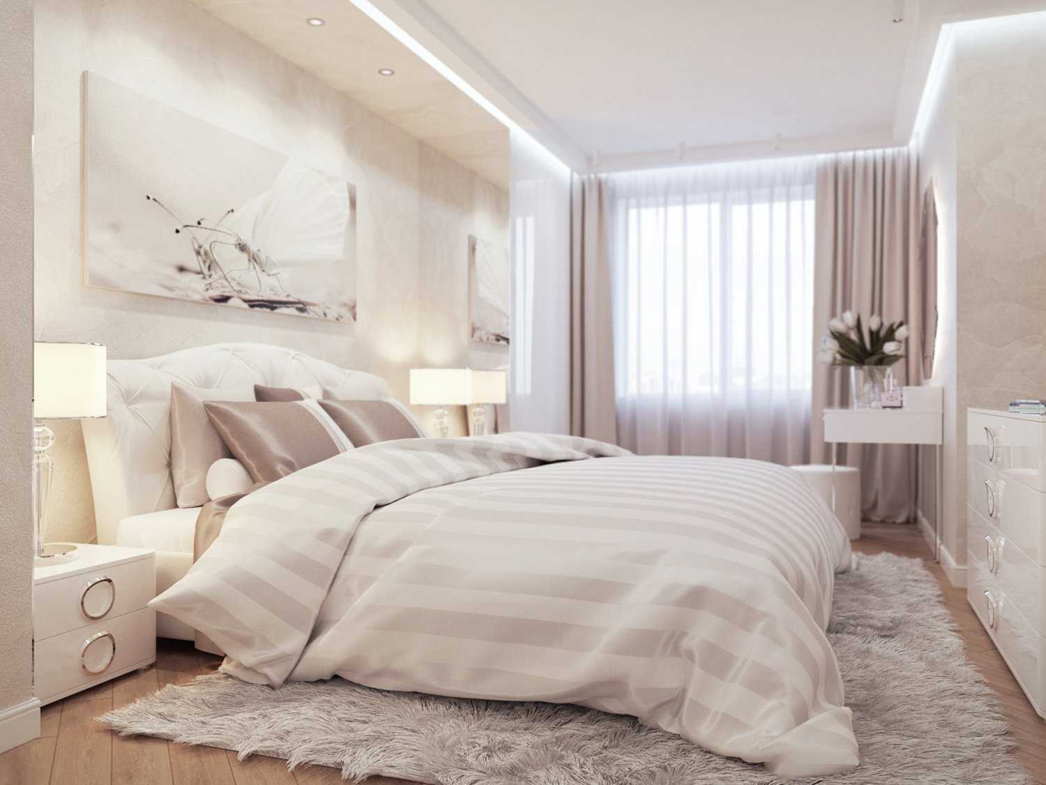 Дизайн спальни 2019 года - 95 фото современных идей и тенденции в оформлении интерьера