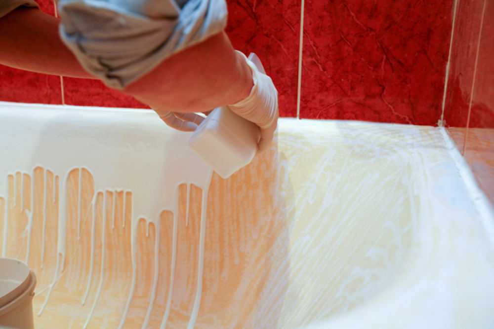 Как покрасить ванну в домашних условиях, как выбрать краску для чугунной ванны, особенности покраски