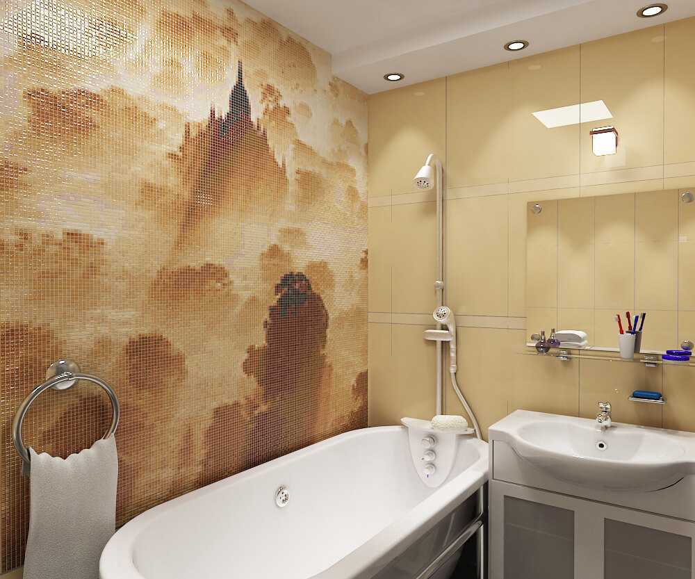 Отделка стен ванной: мозаика, керамическая плитка или керамогранит?