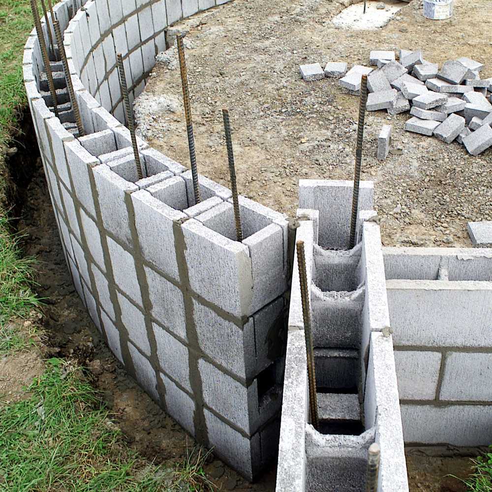 Фундамент для дома из газосиликатных блоков