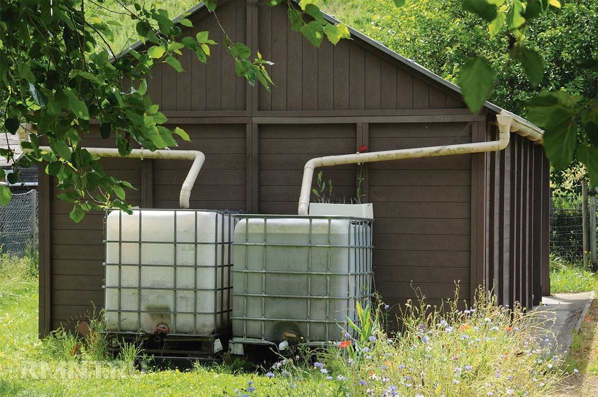 Сбор дождевой воды: виды емкостей для сбора дождевой воды с крыши на даче и в загородном доме, система слива