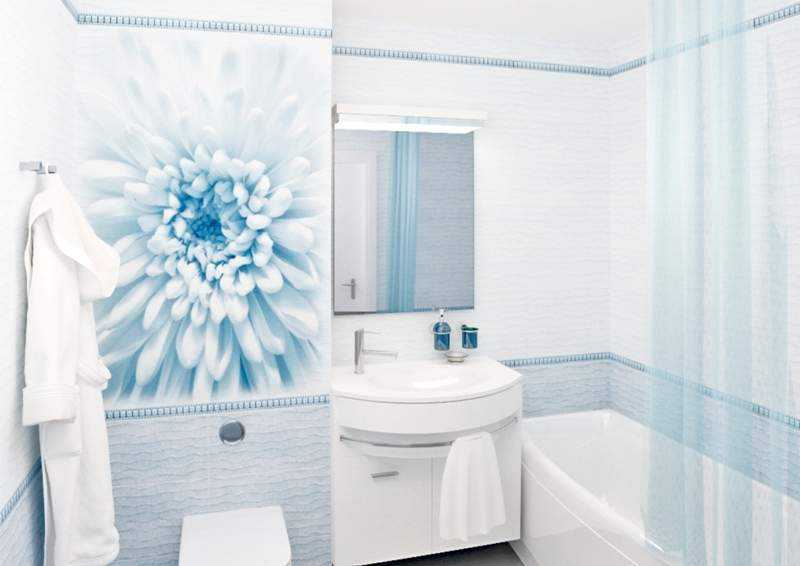 Отделка ванной комнаты пластиковыми панелями: инструкция
