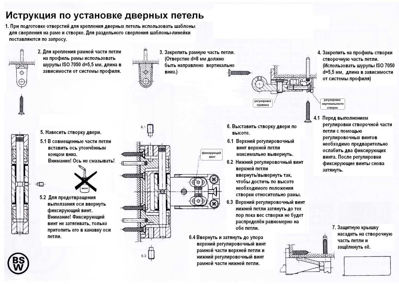 Как отрегулировать пластиковую дверь самостоятельно