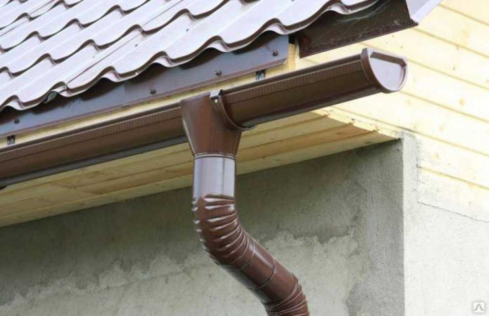 Водостоки для крыши: виды водоотвода (капельник, слив), как сделать своими руками