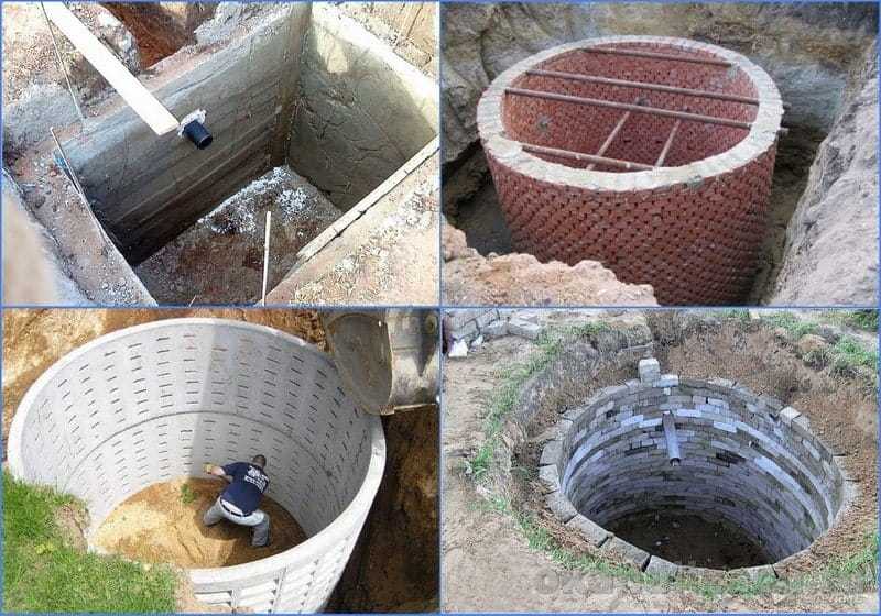 Выгребная яма из бетонных колец: типы, инструкция по монтажу