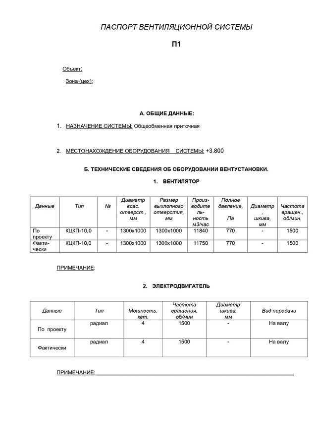 Образец акт выполненных работ чистка вентиляции